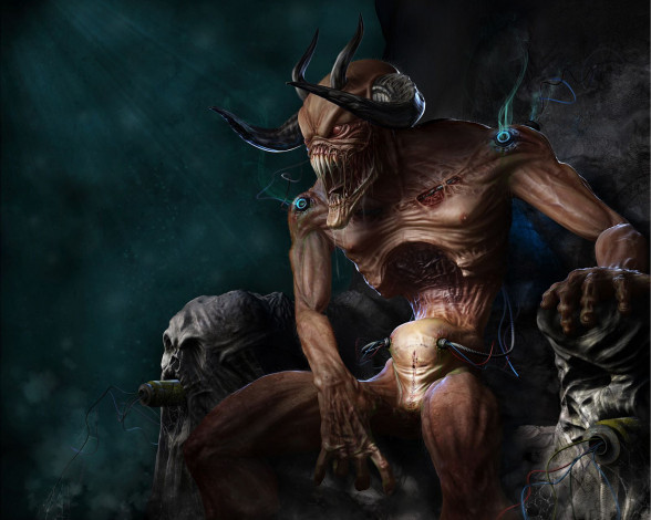 Обои картинки фото jonas, skoog, фэнтези, нежить