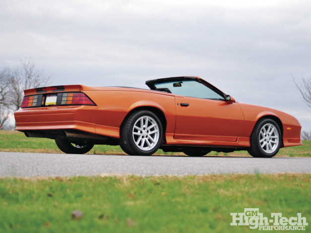 Обои картинки фото 1988, chevy, camaro, автомобили