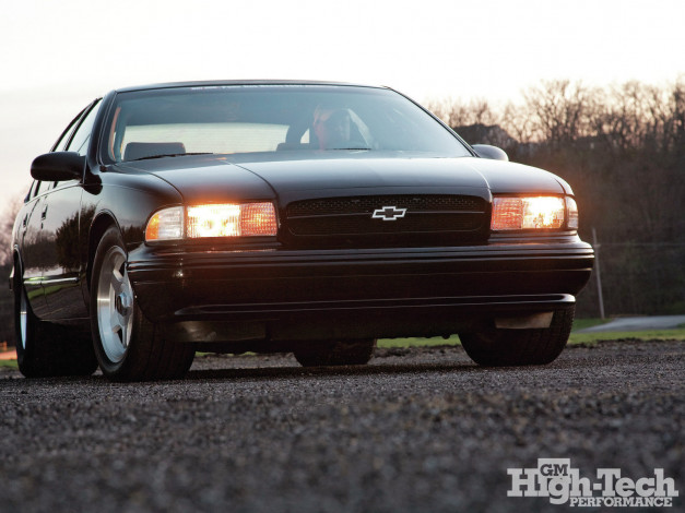 Обои картинки фото 1996, chevy, impala, ss, автомобили, chevrolet