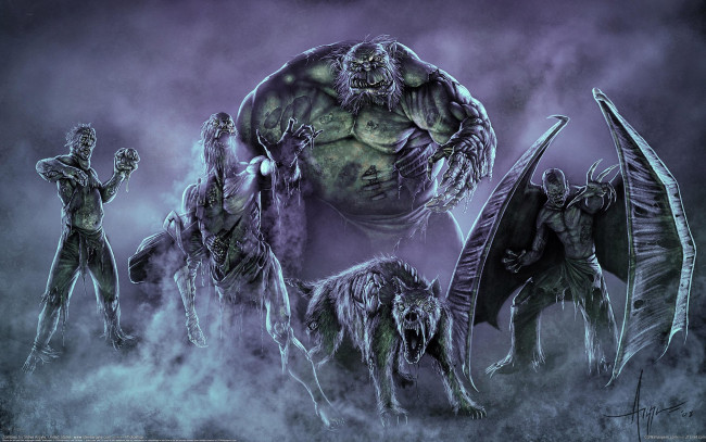 Обои картинки фото steve, argyle, фэнтези, нежить