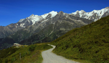 Картинка природа дороги дорога вершины