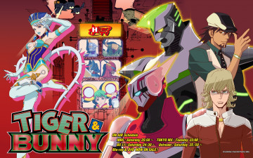 Картинка аниме tiger and bunny