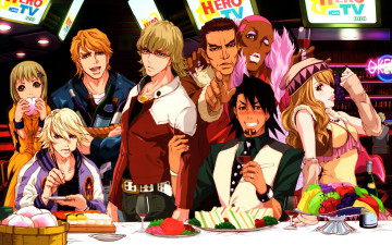 Картинка аниме tiger and bunny