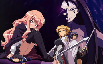 Картинка аниме zero no tsukaima