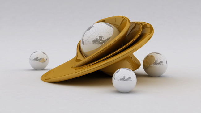 Обои картинки фото 3д, графика, другое, шары