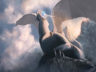 Картинка фэнтези драконы крылья дракон