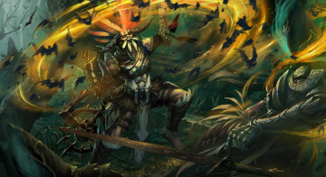 Картинка diablo+iii +reaper+of+souls фэнтези маги +волшебники witch doctor reaper of souls diablo iii фан-арт