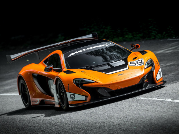 Обои картинки фото автомобили, mclaren, 650s, gt3, 2014г