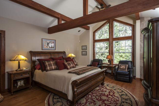 Обои картинки фото интерьер, спальня, кровать