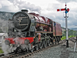 Картинка техника паровозы паровоз рельсы дорога железная