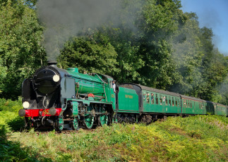 Картинка техника паровозы паровоз рельсы дорога железная