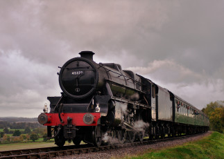 Картинка техника паровозы паровоз рельсы дорога железная