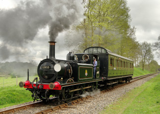 Картинка техника паровозы паровоз рельсы дорога железная