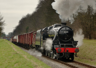 Картинка техника паровозы железная паровоз рельсы дорога