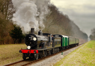 Картинка техника паровозы паровоз рельсы дорога железная