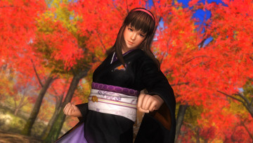 Картинка видео+игры dead+or+alive+5 девушка взгляд фон поза