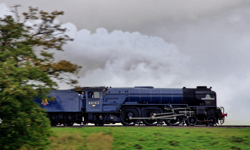 Картинка техника паровозы паровоз рельсы дорога железная