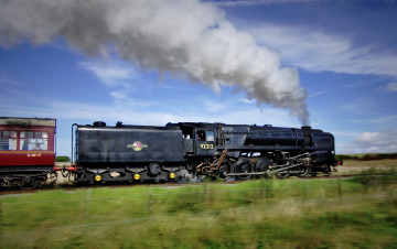 Картинка техника паровозы паровоз рельсы дорога железная