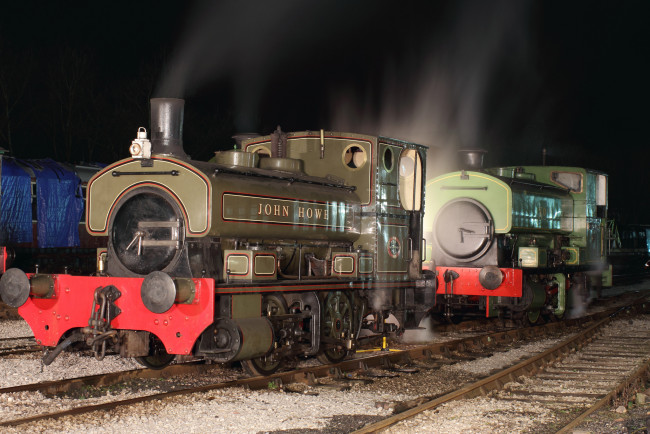 Обои картинки фото техника, паровозы, паровоз, рельсы, дорога, железная