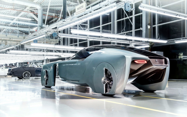 Обои картинки фото 2016-rolls-royce-vision-next-100, автомобили, rolls-royce