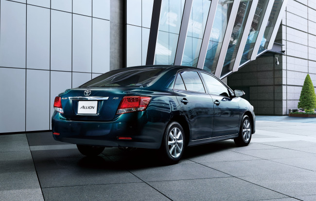 Обои картинки фото автомобили, toyota, allion