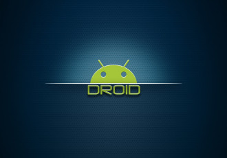 Картинка компьютеры android логотип фон