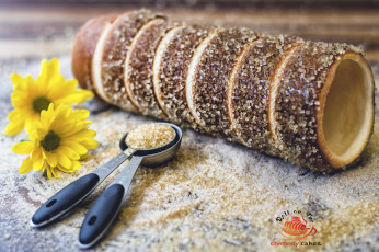 Картинка еда пирожные +кексы +печенье цветы ложка сахар трубочка