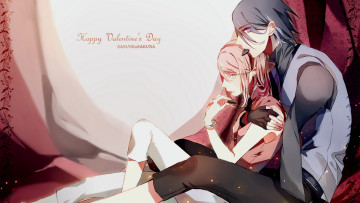 Картинка аниме naruto саске сакура