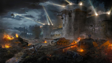 Картинка фэнтези иные+миры +иные+времена город война