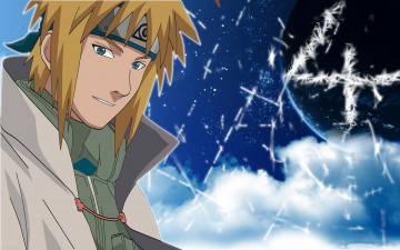 Картинка аниме naruto минато