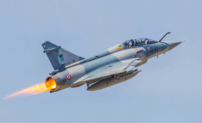 Обои картинки фото mirage 2000, авиация, боевые самолёты, истребитель