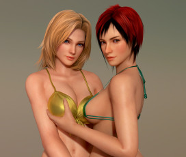 Картинка 3д+графика люди+ people девушки фон взгляд