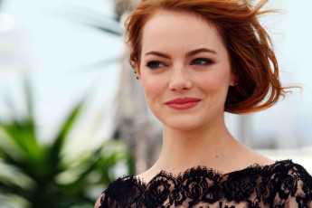 Картинка девушки emma+stone эмма стоун актриса рыжая улыбка лицо