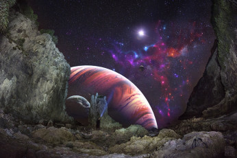 Картинка 3д+графика атмосфера настроение+ atmosphere+ +mood+ простор