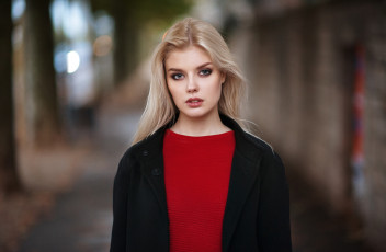 Картинка девушка девушки -unsort+ блондинки +светловолосые модель selena verner