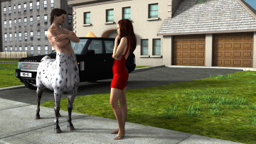 Картинка 3д+графика фантазия+ fantasy взгляд девушка фон