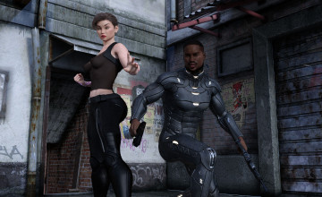 Картинка 3д+графика фантазия+ fantasy фон девушка взгляд