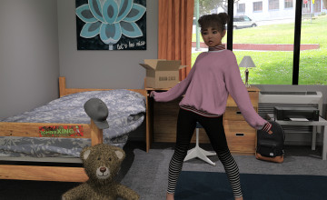 Картинка 3д+графика люди+ people фон взгляд девушка