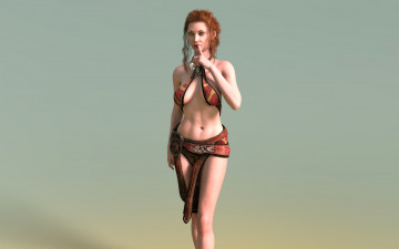 Картинка 3д+графика люди+ people фон взгляд девушка