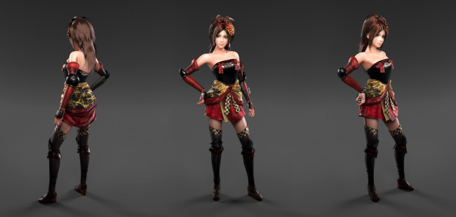 Обои картинки фото 3д графика, фантазия , fantasy, взгляд, фон, девушка