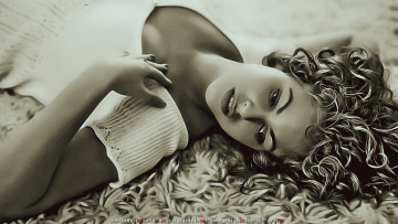 Картинка календари компьютерный+дизайн 2019 calendar девушка лежать женщина