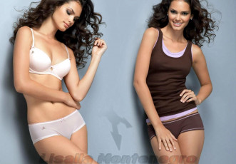 Картинка девушки lisalla+montenegro брюнетка модель белье