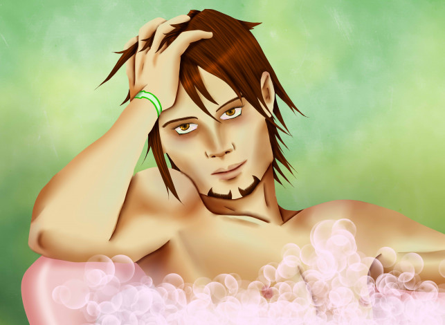 Обои картинки фото аниме, tiger and bunny, тигр, и, кролик