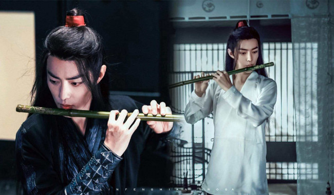 Обои картинки фото кино фильмы, the untamed, вэй, усянь, флейта