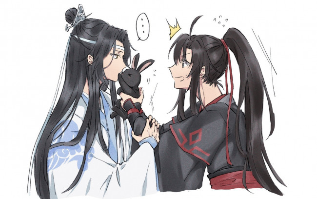 Обои картинки фото аниме, mo dao zu shi, the, untamed, неукротимый, повелитель, чэньцин, мосян, тунсю, mo, dao, zu, shi, магистр, дьявольского, культа