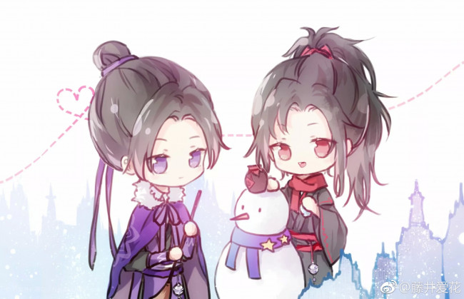 Обои картинки фото аниме, mo dao zu shi, the, untamed, неукротимый, повелитель, чэньцин, мосян, тунсю, mo, dao, zu, shi, магистр, дьявольского, культа