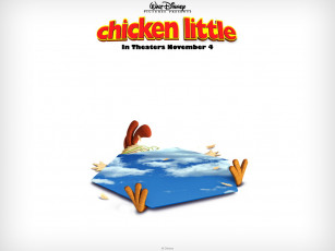 Картинка chicken little мультфильмы