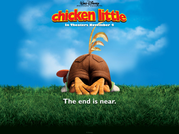 Обои картинки фото chicken, little, мультфильмы
