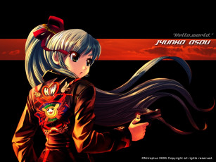 Картинка аниме hello world