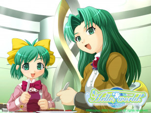 Картинка аниме hello world